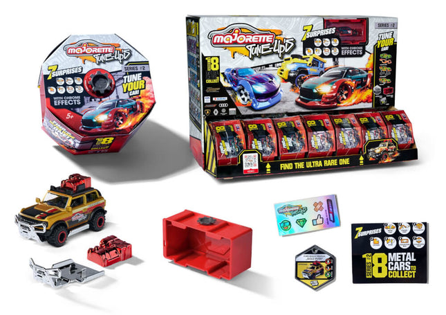 STREET CARS SHELF DISPLAY