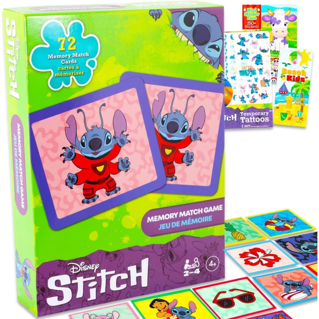 JUEGO MEMORICE STITCH