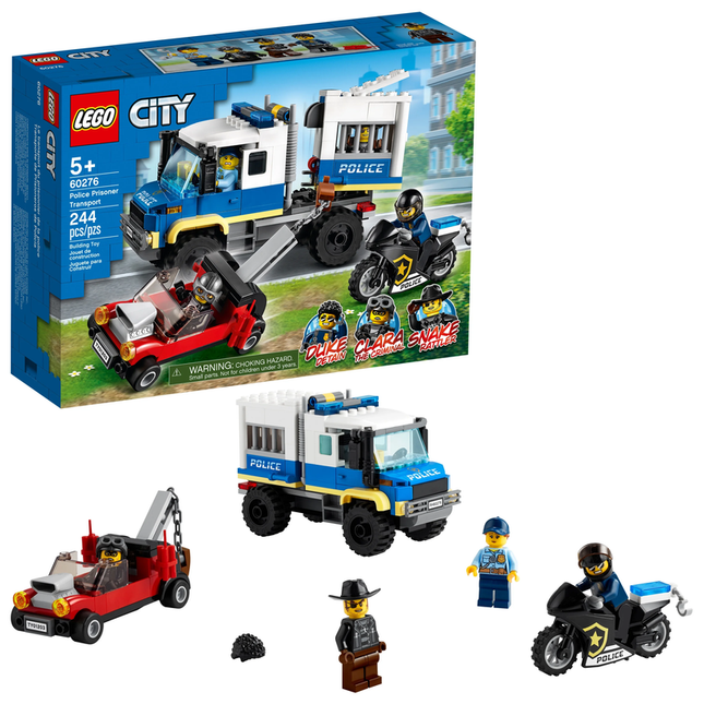 LEGO CITY TRANSPORTE DE PRISIONEROS DE POLICÍA