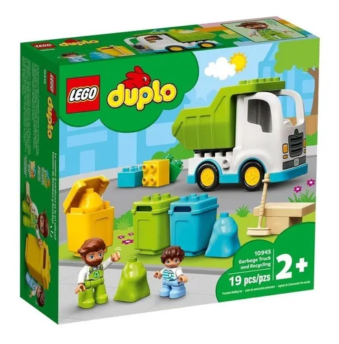 LEGO DUPLO CAMIÓN DE RESIDUOS Y RECICLAJE