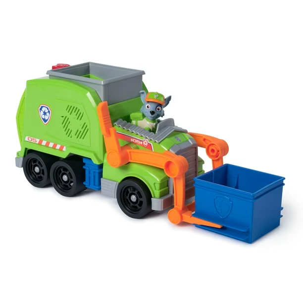 PAW PATROL CAMION DE RECICLAJE ROCKY