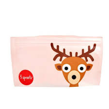 Bolsas Reutilizables para Snack Venado (2un)