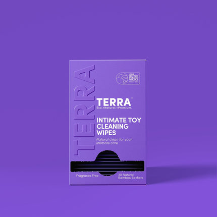 Terra Convenience Wipes Intimate Toy Cleaning