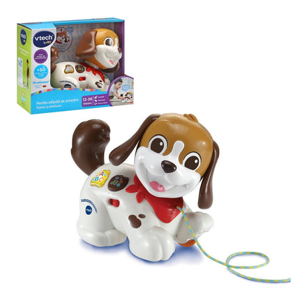PERRITO INFANTIL DE ARRASTRE PASEOS Y AVENTURAS VTECH