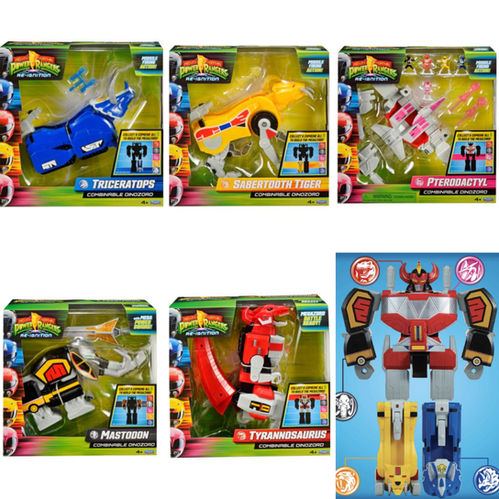 POWER RANGERS DINOZORD COMBINABLE DISEÑOS SURTIDOS