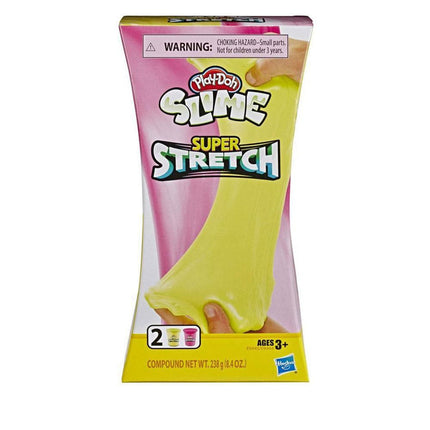 PLAY-DOH MUNDO DE TEXTURAS SLIME SUPER STRETCH - PACK 2 LATAS