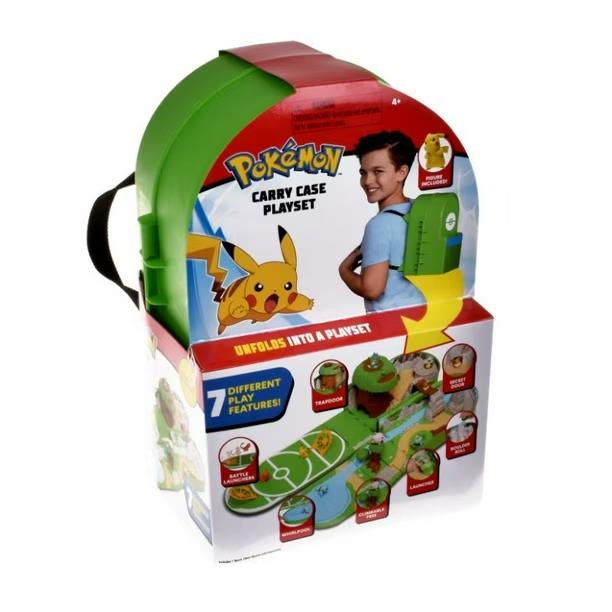PLAYSET TRANSFORMABLE EN MOCHILA POKEMON