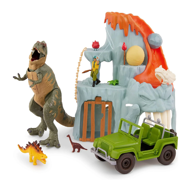 Aventura montaña de lava