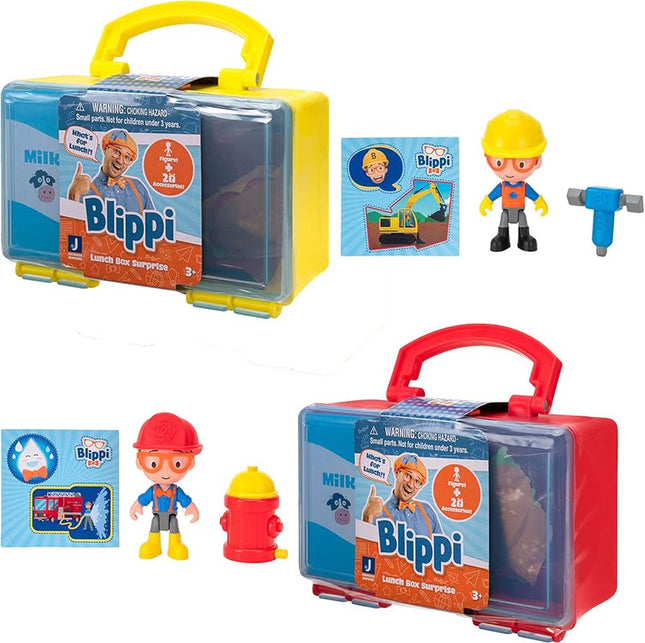 BLIPPI DELUXE LUNCH BOX BOMBEROS