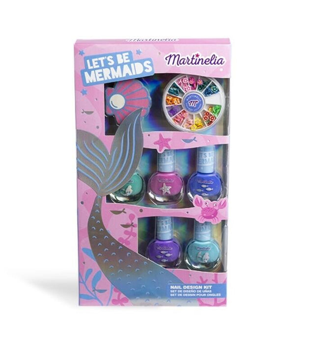 MARTINELIA LET'S BE MERMAIDS NAILS design