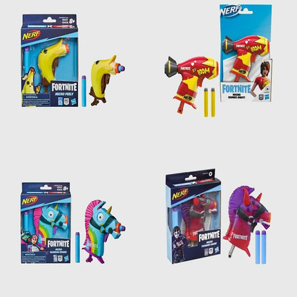 NER MICROSHOTS FORTNITE SURTIDO