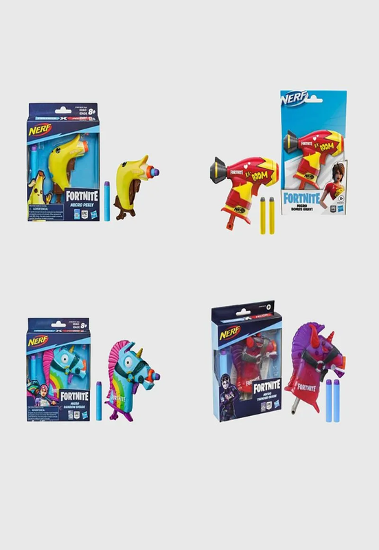 NER MICROSHOTS FORTNITE SURTIDO