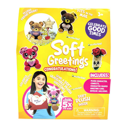 Soft Greetings - Congratulations with Balloon