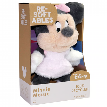 PELUCHE MINNIE RESOFTABLES 25CM (MATERIAL RECICLADO)