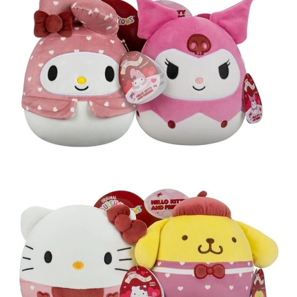 SQUISHM H KITTY CORAZONES 2PACK