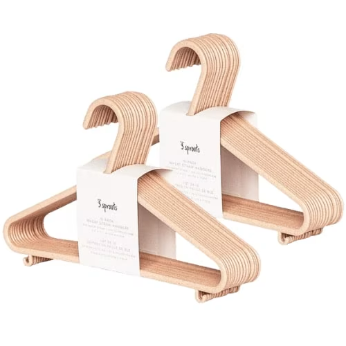 Colgadores ecol—gicos Rosa (Set de 30)