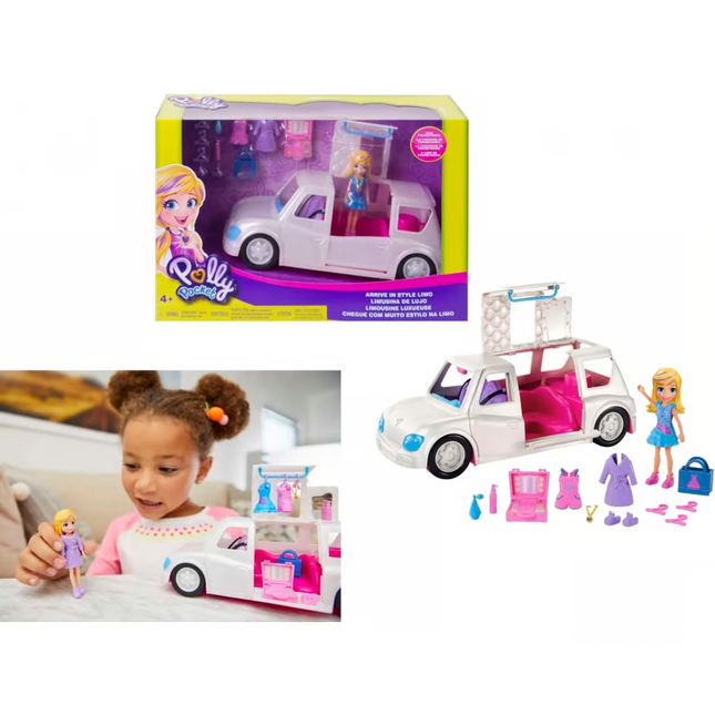 Polly Pocket Set de Juego Limusina de Lujo