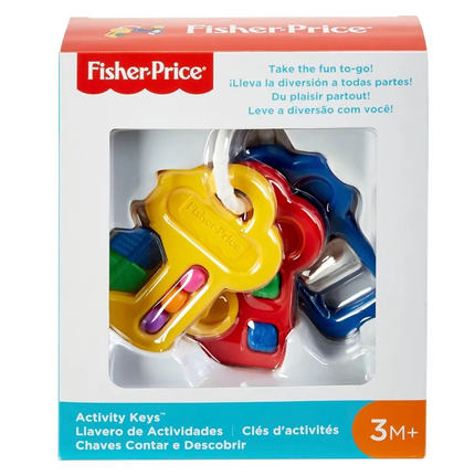 Fisher-Price Juguete para Bebés Llavero de Actividades