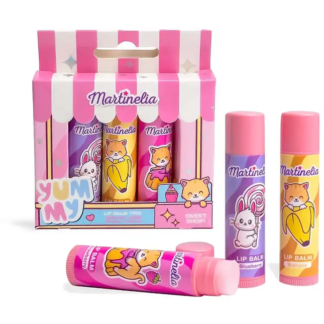 MARTINELIA YUMMY LIP BALM TRIO