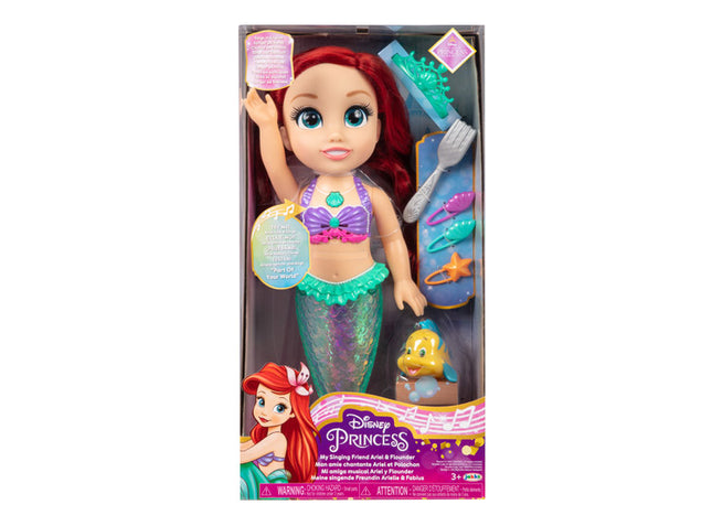 MUÑECA DISNEY PRINCESAS ARIEL CANTA