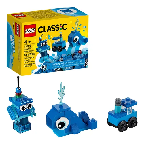 LEGO CLASSIC BRICKS CREATIVOS AZULES