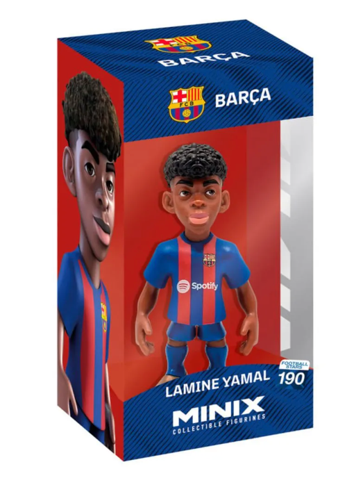 Figura Resina 12 cm Lamine Yamal: FC Barcelona.