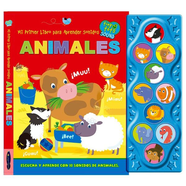 MI PRIMER LIBRO PARA APRENDER SONIDOS ANIMALES