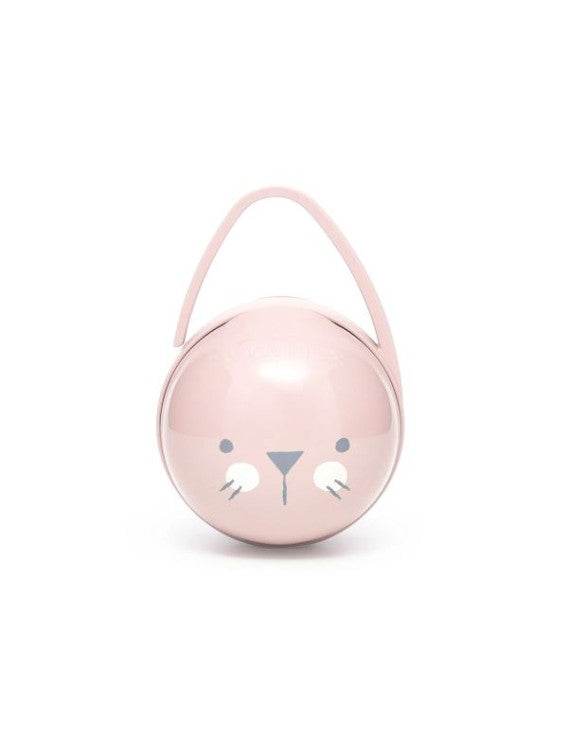 PORTA CHUPETE DUO HYGGE ROSA
