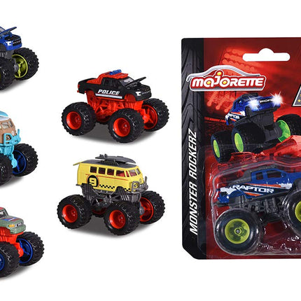 MAJORETTE  ROCKERZ 4X4 ,  6 SURT.B68:B70