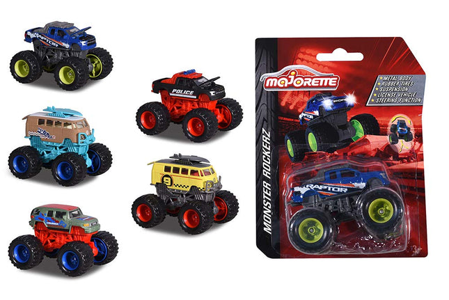 MAJORETTE  ROCKERZ 4X4 ,  6 SURT.B68:B70