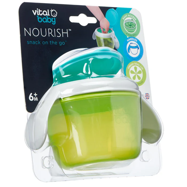 Bowl para snacks y colaciones On the go verde