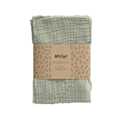 Toalla muselina para bebŽ, verde