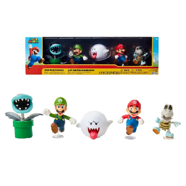 PACK FIG. NTD SUPER MARIO BOO X5 PACK 2.5