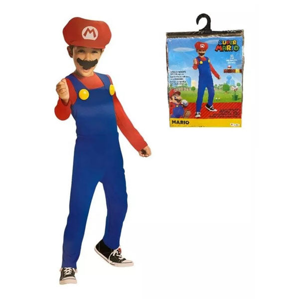 DISFRAZ NINTENDO LUIGI FANCY M (7-8)