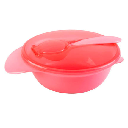 Bowl para Viajes con Cuchara Rosado