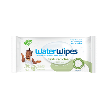 Toallitas húmedas WaterWipes Textured Clean 60 uns (vu)