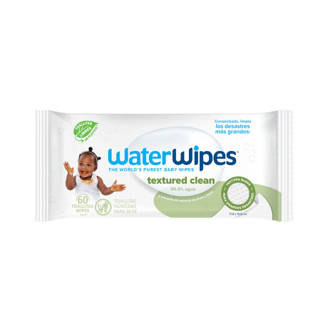 Toallitas húmedas WaterWipes Textured Clean 60 uns (vu)