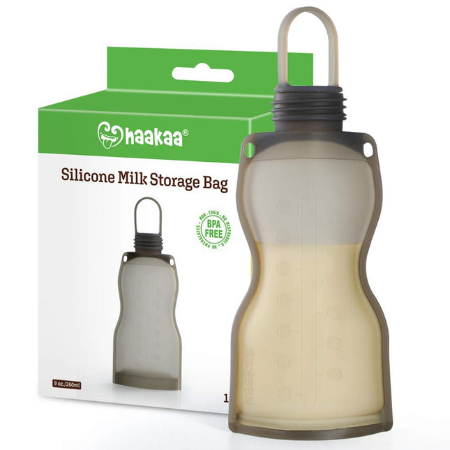 Bolsa de silicona para almacenar leche