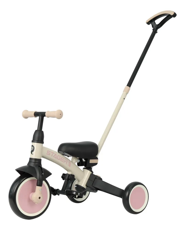 Triciclo STAGER 3 in 1 rosado