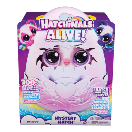 HATCHIMALS ALIVE HUEVO INTERACTIVO PANDOO