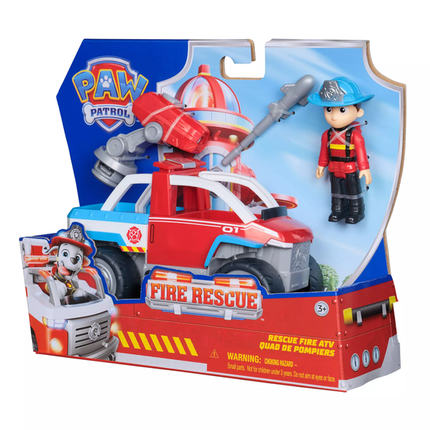 PAWPATROL ATV DE RESCATE Y BOMBEROS