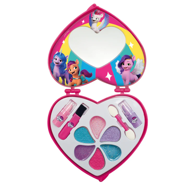 SET DE MAQUILLAJE CORAZON  C/ ESPEJO MY LITTLE PONY HASBRO
