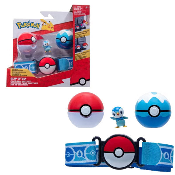POKEMON CINTURON ENTRENADOR+FIG