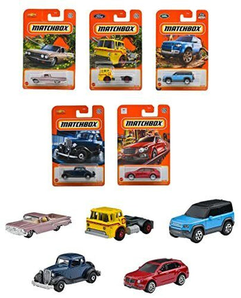 Matchbox Diecast Vehículo de Juguete Auto Básico de Metal