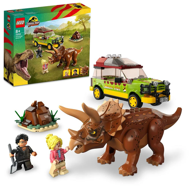 LEGO JURASSIC WORLD INVESTIGACIÓN DEL TRICERATOPS
