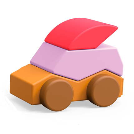 Auto Sensorial con Textura Rosado