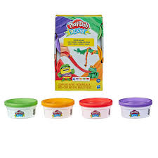 PLAY-DOH MUNDO DE TEXTURAS ELASTIX - PACK DE 4