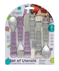 Set De 6 Cubiertos Gato Y Bulldog