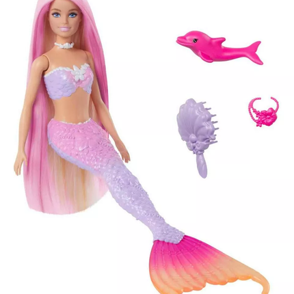 Barbie Fantasía Sirenas Colores Mágicos