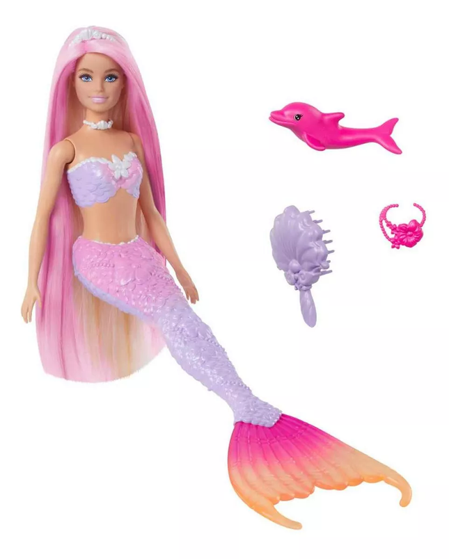 Barbie Fantasía Sirenas Colores Mágicos